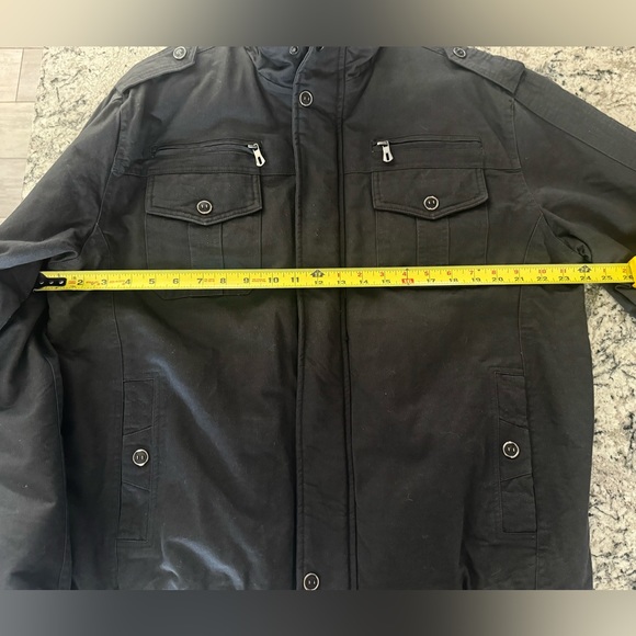 TACVASEN Men's Large Winter Outdoor Jacket Casual Cargo Coat with Multi Pockets - Picture 10 of 15